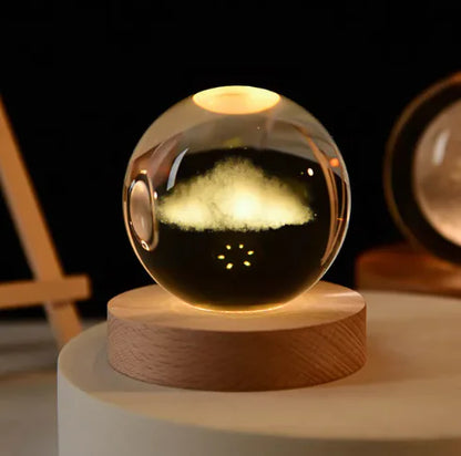 3D Illuminating Crystal Ball