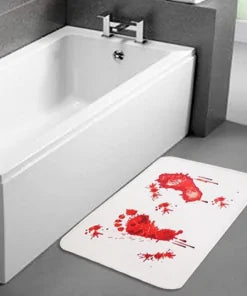 Bloody Microfiber Bath Mat