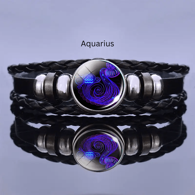 MysticAura Luminous Zodiac Guardian Bracelet™