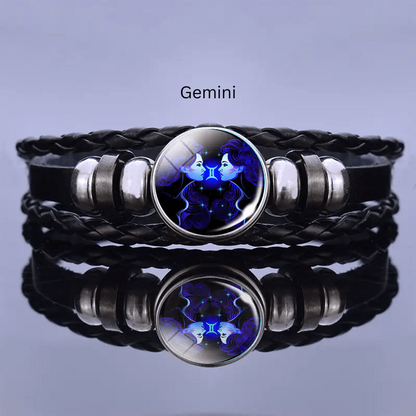 MysticAura Luminous Zodiac Guardian Bracelet™