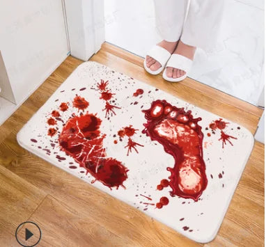 Bloody Microfiber Bath Mat