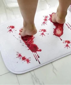 Bloody Microfiber Bath Mat