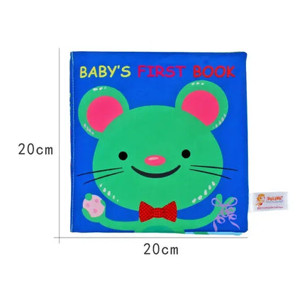 3D Toddlers Animal Foot Cloth Book Washable Montessori Baby Busy Board Early Learning Education Habits Knowledge Developing Toys