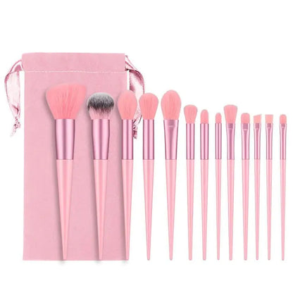 13Pcs Soft Fluffy Makeup Brushes Set