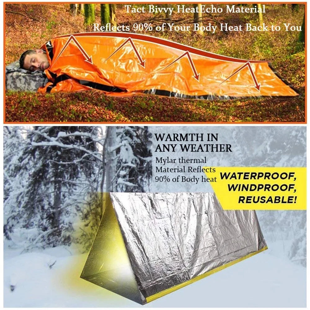 Outdoor Waterproof Emergency Survival Sleeping Bag