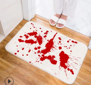 Bloody Microfiber Bath Mat