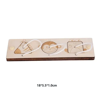 Busy Board Diy Material Accessories Montessori Teaching Aids Baby Early Education Learning Skill Toy Part Wooden Board Games