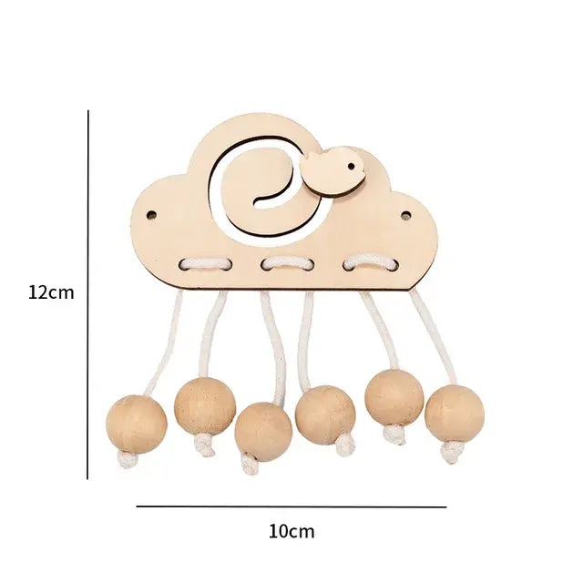 Busy Board Diy Material Accessories Montessori Teaching Aids Baby Early Education Learning Skill Toy Part Wooden Board Games