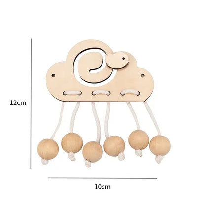 Busy Board Diy Material Accessories Montessori Teaching Aids Baby Early Education Learning Skill Toy Part Wooden Board Games