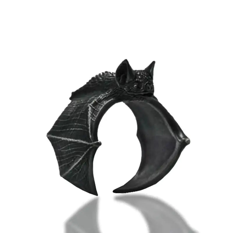 Vintage Dragon and Bat Rings