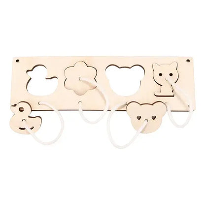 Busy Board Diy Material Accessories Montessori Teaching Aids Baby Early Education Learning Skill Toy Part Wooden Board Games