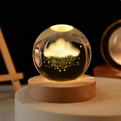 3D Illuminating Crystal Ball