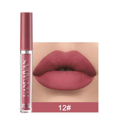 6PC Matte Velvet Lip Gloss Set