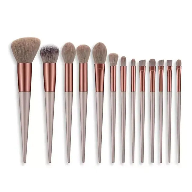 13Pcs Soft Fluffy Makeup Brushes Set