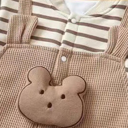 Adorable Bear Romper For Babies