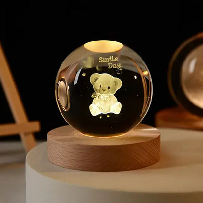 3D Illuminating Crystal Ball