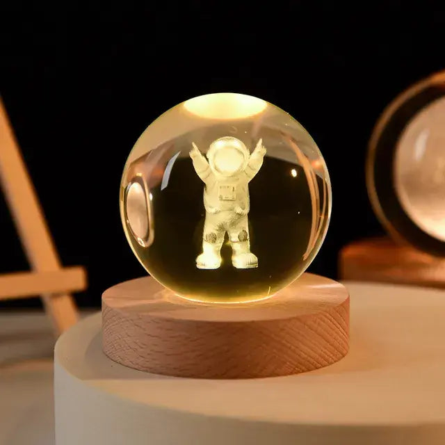 3D Illuminating Crystal Ball