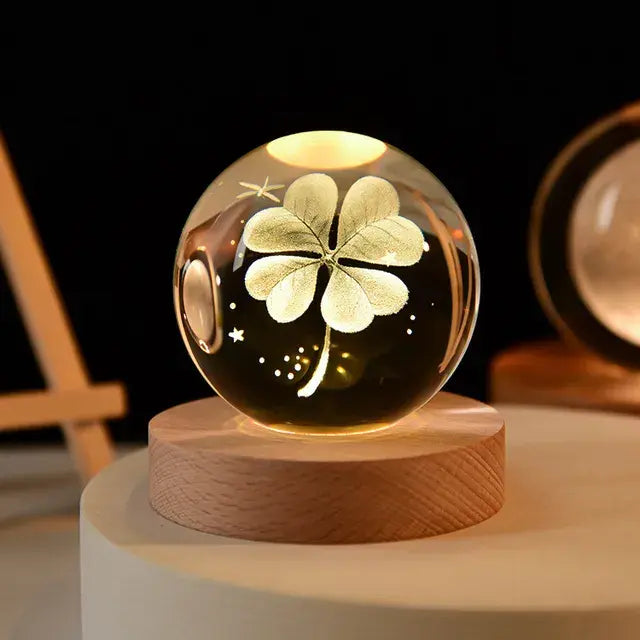 3D Illuminating Crystal Ball