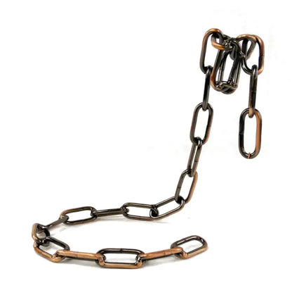 Levitating Iron Chain Wine Bottle Holder