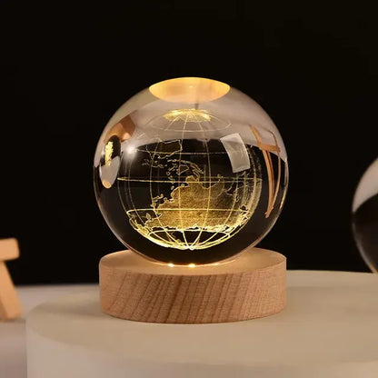 3D Illuminating Crystal Ball