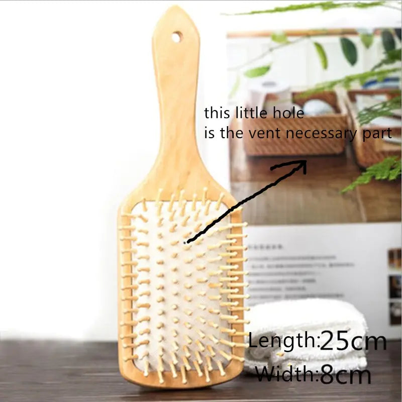 Paddle Cushion Hair Loss Massage Brush