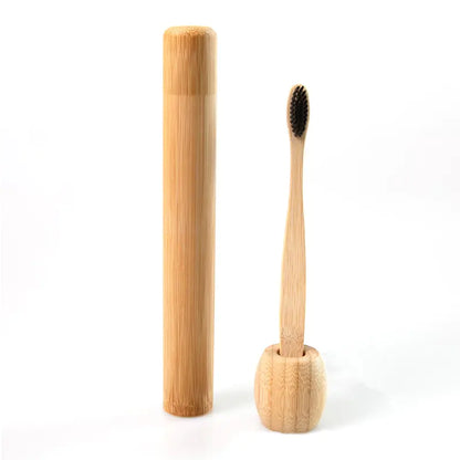 Bamboo Toothbrush Set