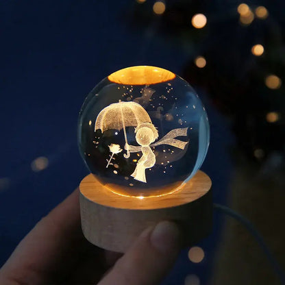 3D Illuminating Crystal Ball