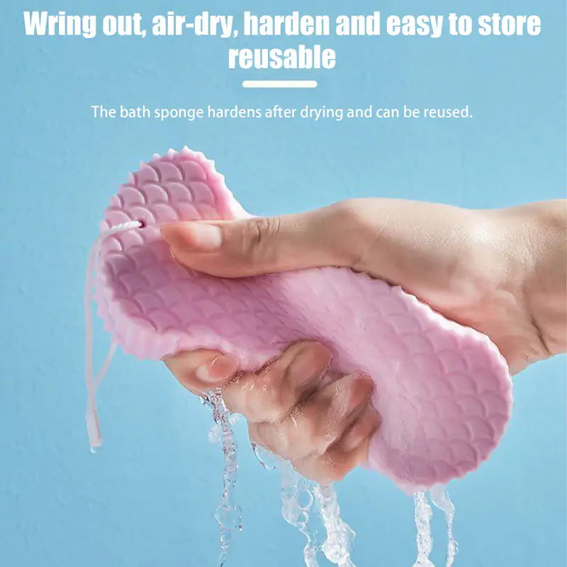 Body Shower Exfoliating Bath Sponge