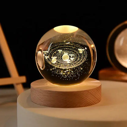 3D Illuminating Crystal Ball