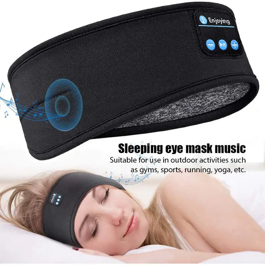 Bluetooth Headphones Soft Elastic Eye Mask