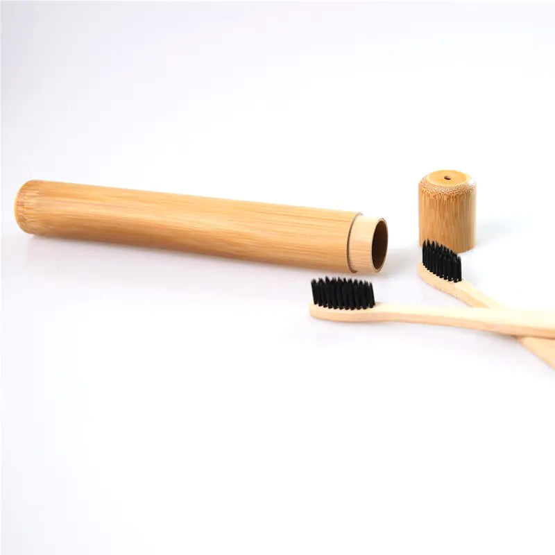 Bamboo Toothbrush Set